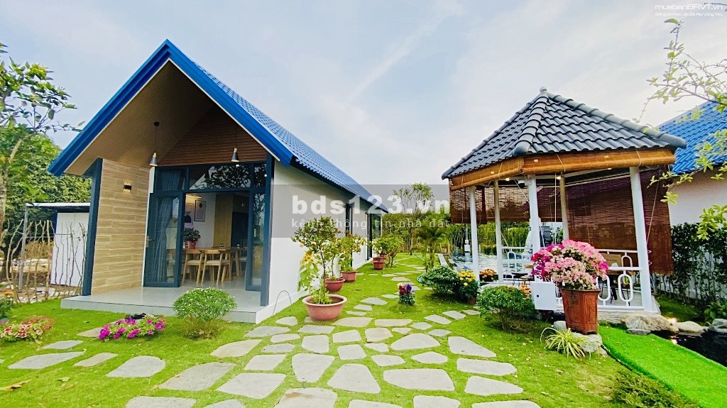 Bán nhà vườn BR-VT, gần QL55, sân bay Hồ Tràm, trung tâm hành chính xã, KDC hiện hữu