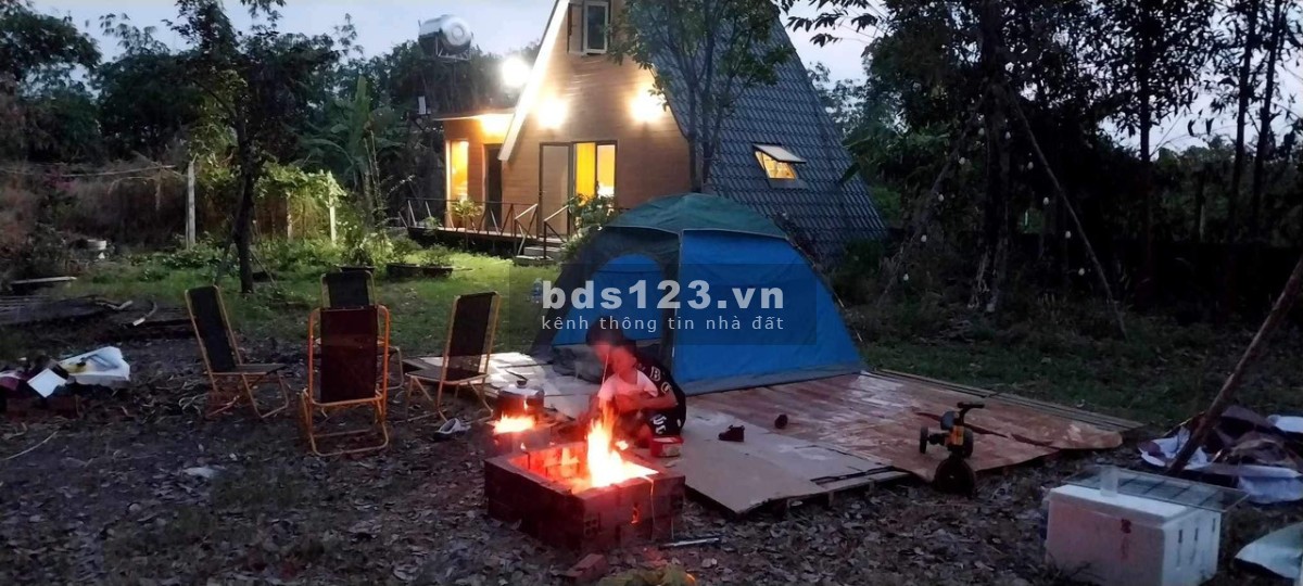 Cho thuê đất chính chủ có sẵn nhà nghỉ dưỡng tại TP. Tây Ninh cách núi bà đen 1.4km
