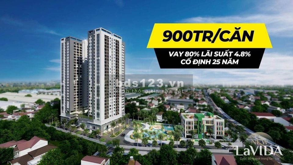Hot! Mua nhà trả góp chỉ 4.5 triệu/ tháng. Giá từ 900 triệu / căn
