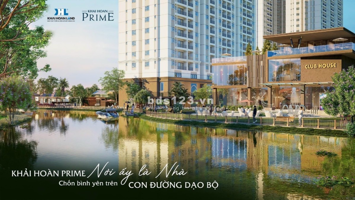 Căn hộ resort ven sông Khải Hoàn Prime - Gần kề KĐT Phú Mỹ Hưng, KĐT GS Metro 349ha