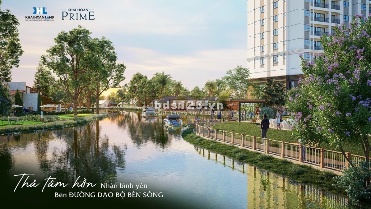 Căn hộ resort ven sông Khải Hoàn Prime - Gần kề KĐT Phú Mỹ Hưng, KĐT GS Metro 349ha