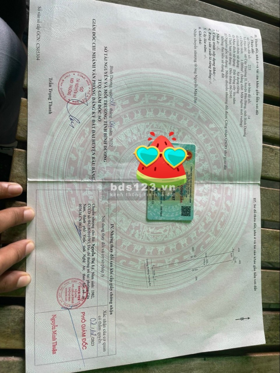 Bán cắt lỗ lô đất Vành đai KCN Cây Trường Bàu Bàng