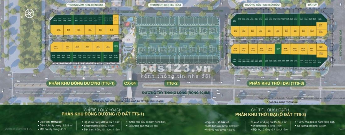 Bán nhà mặt phố Tây Thăng Long diện tích 180m2 mặt tiền 6m 5 tầng Giá 175tr/m2