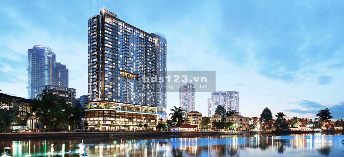 Cho thuê căn hộ cao cấp 90m2 nội thất cơ bản D'Edge Nguyễn Văn Hưởng,Thảo Điền, giá 27.5tr/th