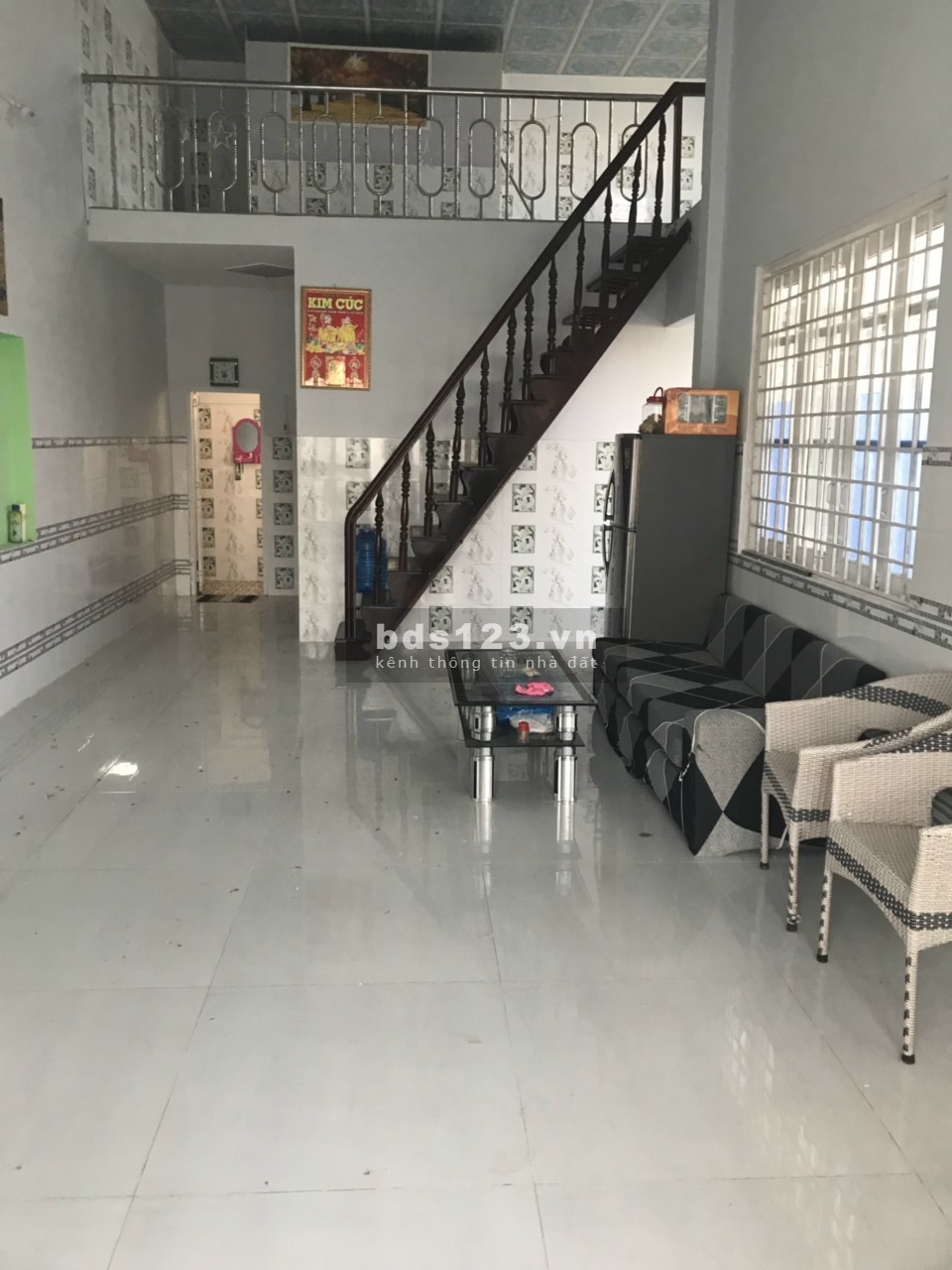 Nhà Gò Công Đông Tiền Giang, mặt tiền đường nhựa xã Tân Đông, 236m2 4PN sổ hồng, giá rẻ 1.6 tỷ