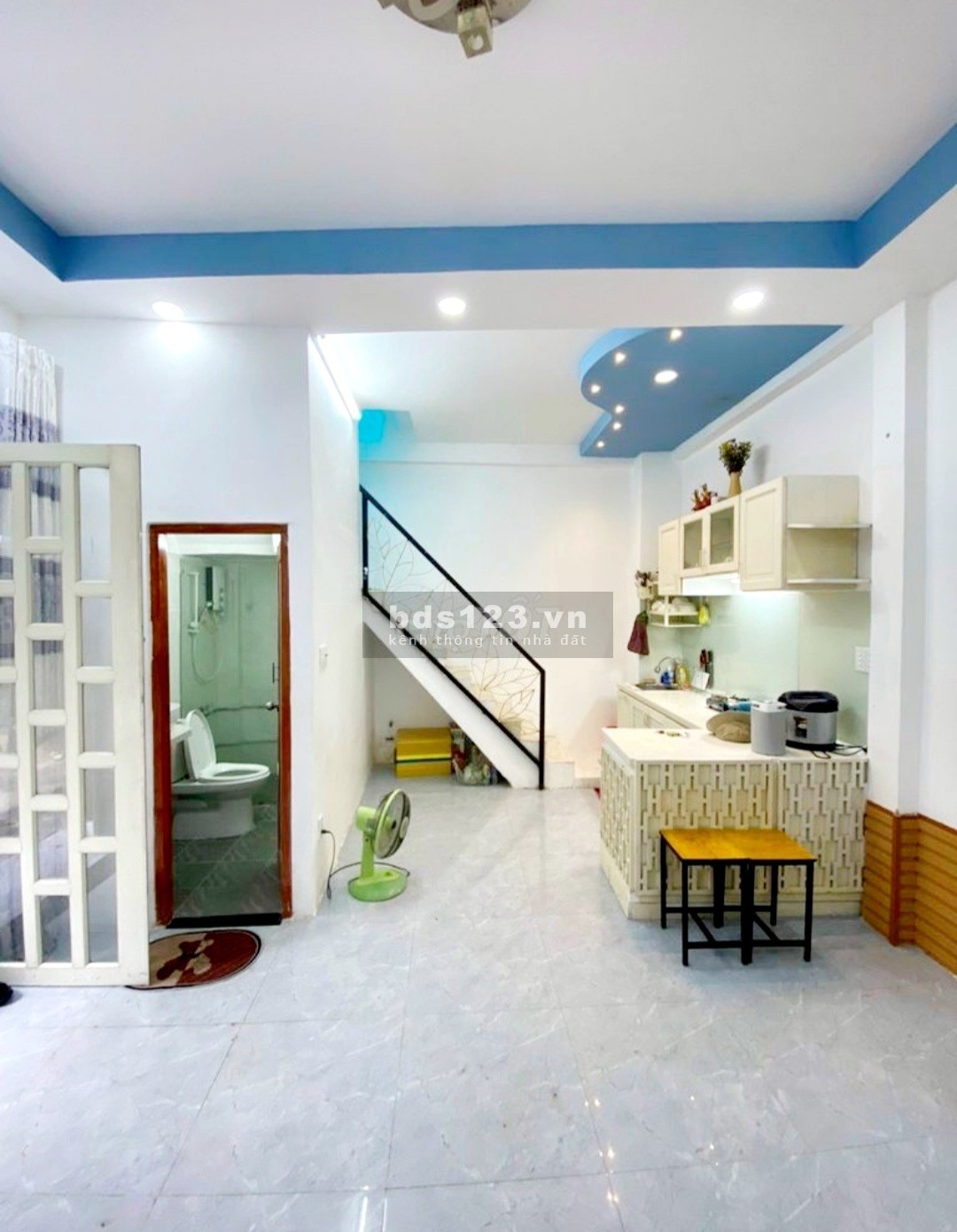 Nhà Bình Thạnh hẻm ô tô 1 trục thẳng. Chỉ 3.4 tỷ, diện tích 6x5 2PN giáp quận 1