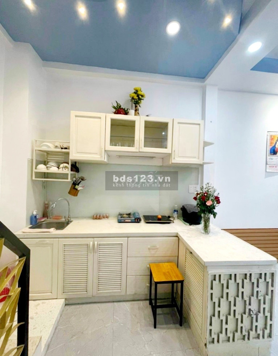 Nhà Bình Thạnh hẻm ô tô 1 trục thẳng. Chỉ 3.4 tỷ, diện tích 6x5 2PN giáp quận 1