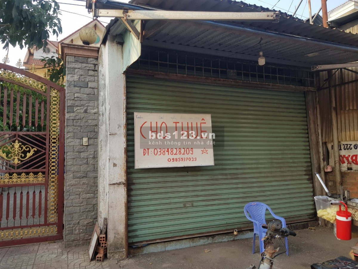 Chính chủ cho thuê kiot ngay mặt tiền đường chính gần chợ