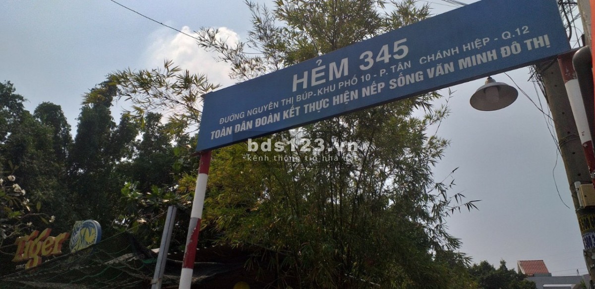 Bán nhà gần ngã 4 Nguyễn Ảnh Thủ cắt đường Nguyễn Thị Búp Q12