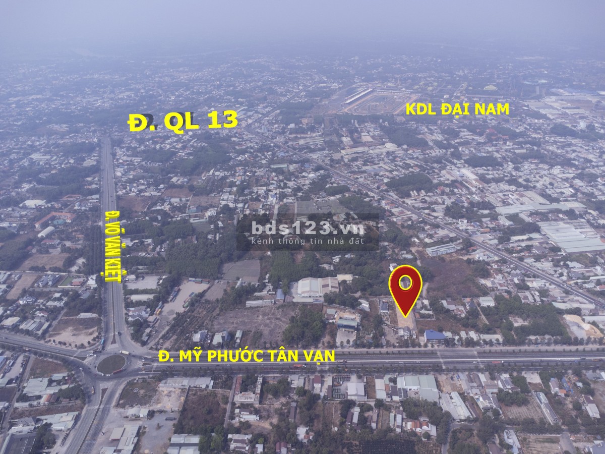 Bán gấp đất thổ cư Thủ Dầu Một gần thành phố mới giá rẻ như Bến Cát, sổ hồng riêng
