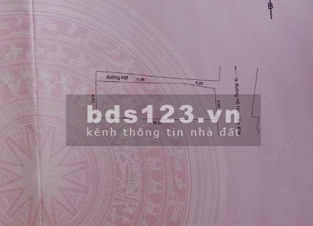 Bán lô đất kiệt 72m2, đường Trương Kiệt, Sơn Trà, Đà Nẵng