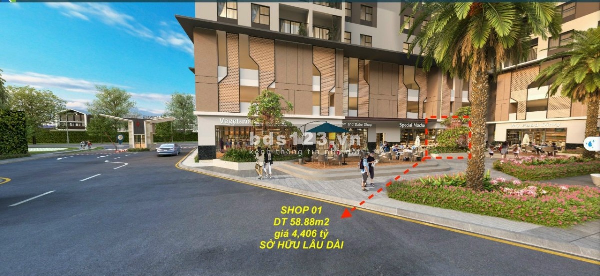 Shophouse The Privia, Khang Điền - Giá chỉ từ 4,4 tỷ/căn