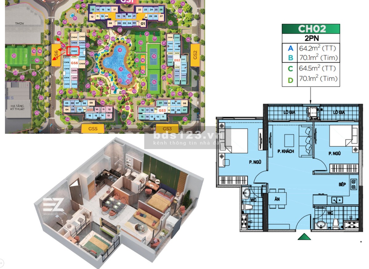 Bán nhanh căn 2PN2WC giá 3,2 tỷ tại Vinhomes Smart City - Tây Mỗ - Nam Từ Liêm - Hà Nội