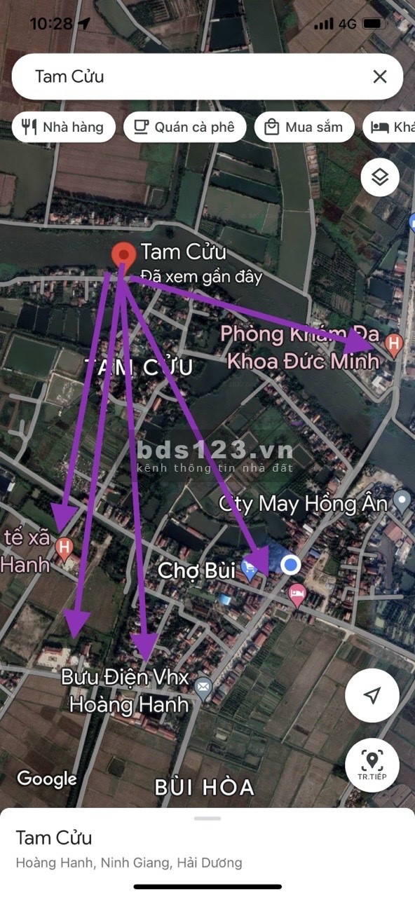 Hoàng Hanh - Ninh Giang - Hải Dương mặt tiền 10.2 giá rẻ chỉ 7XX