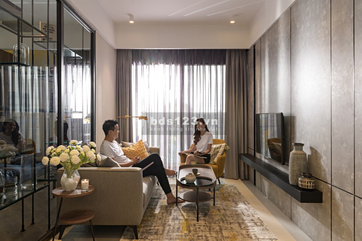 Bán căn hộ 2PN - 69m2 tại Thuận An, Bình Dương. Mặt tiền Quốc lộ 13, liền kề Aeon Mall và KCN VSIP1