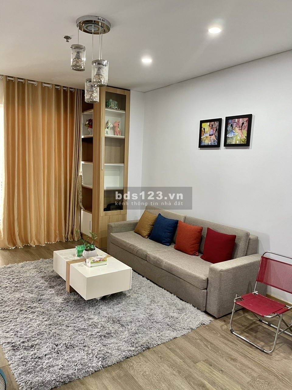 Cho thuê căn hộ Fhome 2 phòng ngủ, view sông