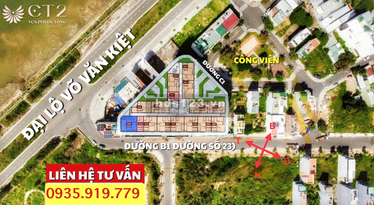 Bán căn X09 CT2 VCN Phước Long, Nha Trang
