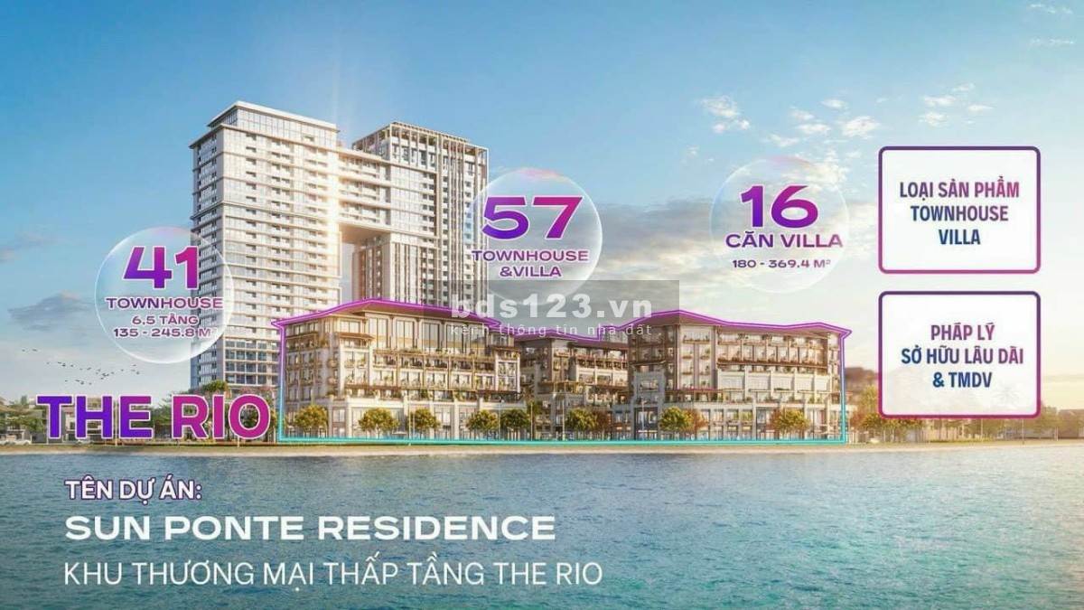 Cam kết hoàn 100% - Booking ngay siêu phẩm Sun Ponte mở bán T4