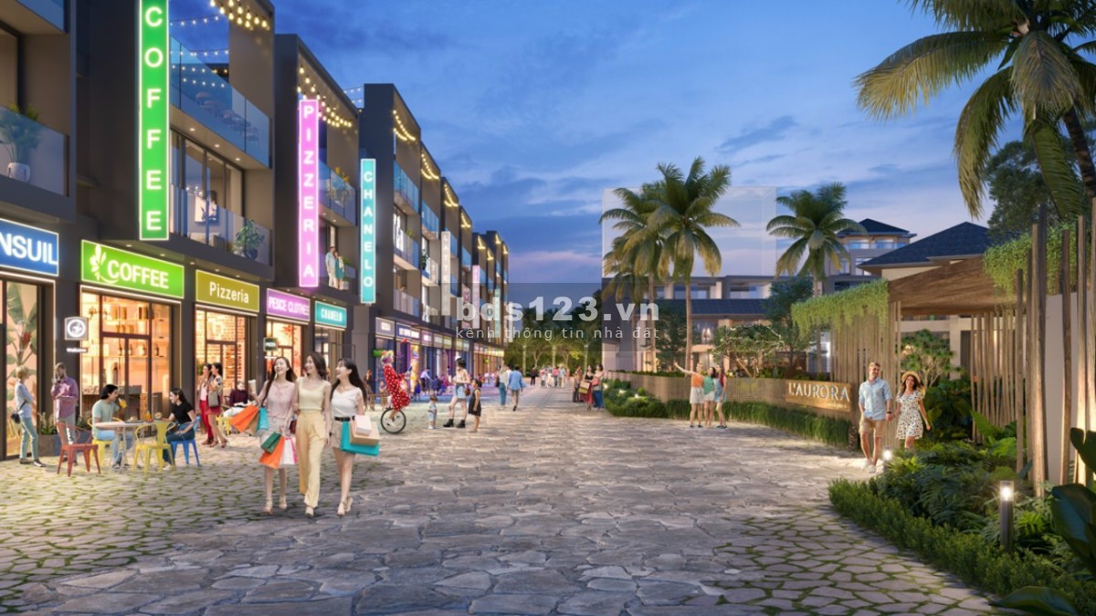 Shophouse mặt biển duy nhất tại Phú Yên chỉ có tại dự án L’Aurora Phu Yen