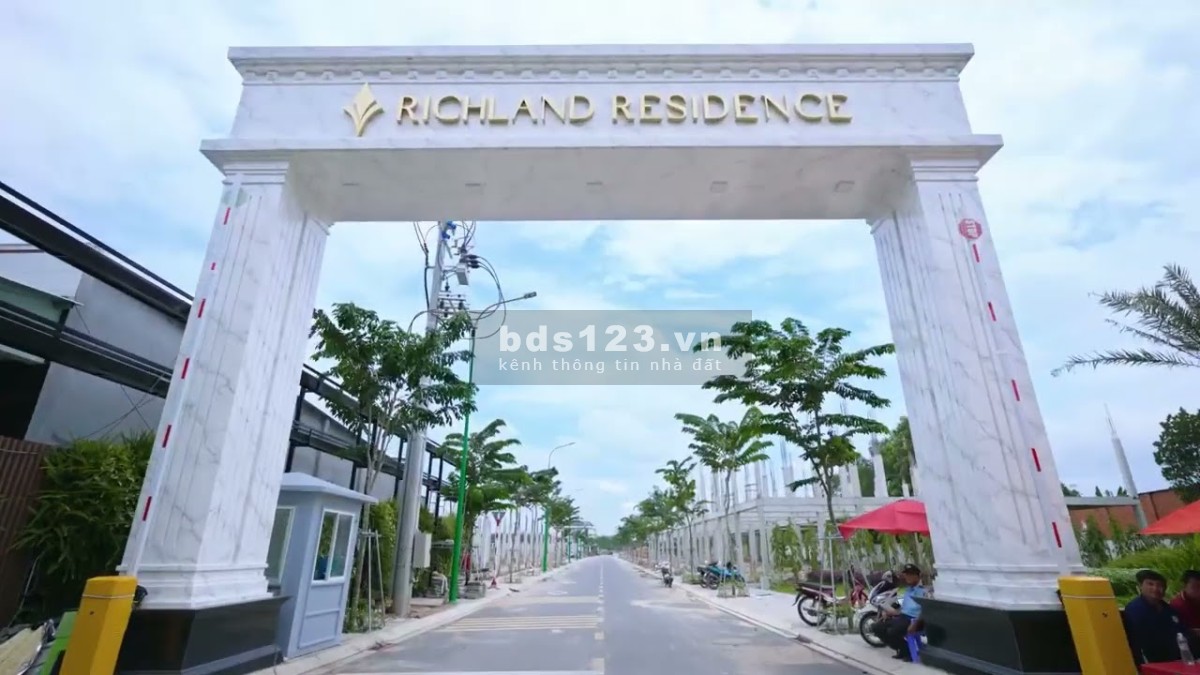 Bán đất nền nhà phố thương mại dự án Richland Residence liền kề trung tâm thành phố mới Bình Dương