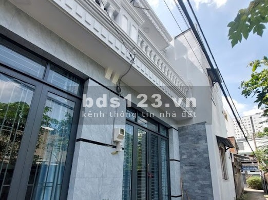 Nhà mới kế CoopMart Phan Văn hớn Q12 82.M2 mặt tiền 8M chỉ 4.8 tỷ