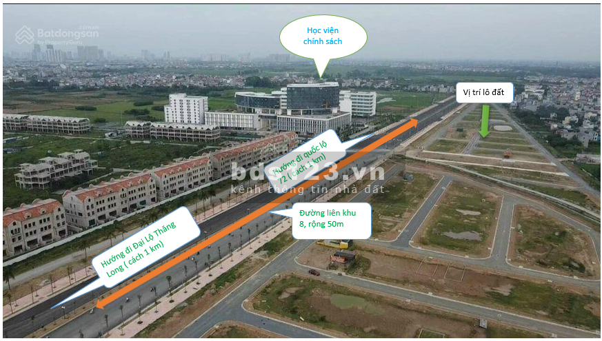 Dịch vụ An Thượng - Đối diện học viện chính sách, đã có sổ