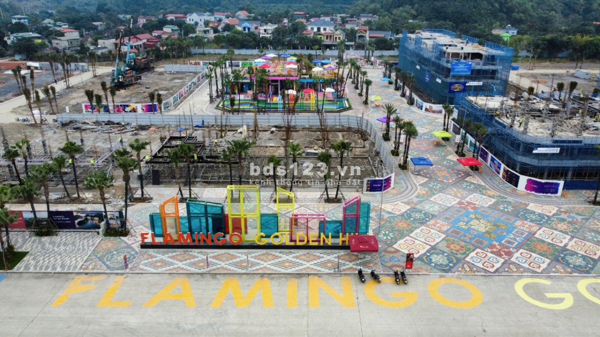 Bán căn villashop 105m2 dự án Flamingo Golden Hill Hà Nam view hồ Tam Chúc