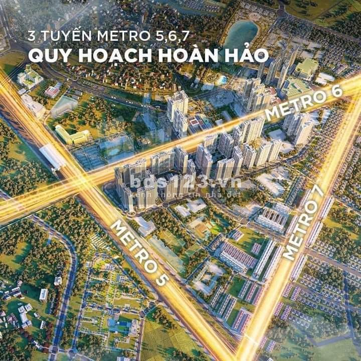 Bán căn 81m2 quỹ độc quyền Vinhome Smart City tòa gs6 m2 hướng ĐN viu công viên nội khu 1000m2