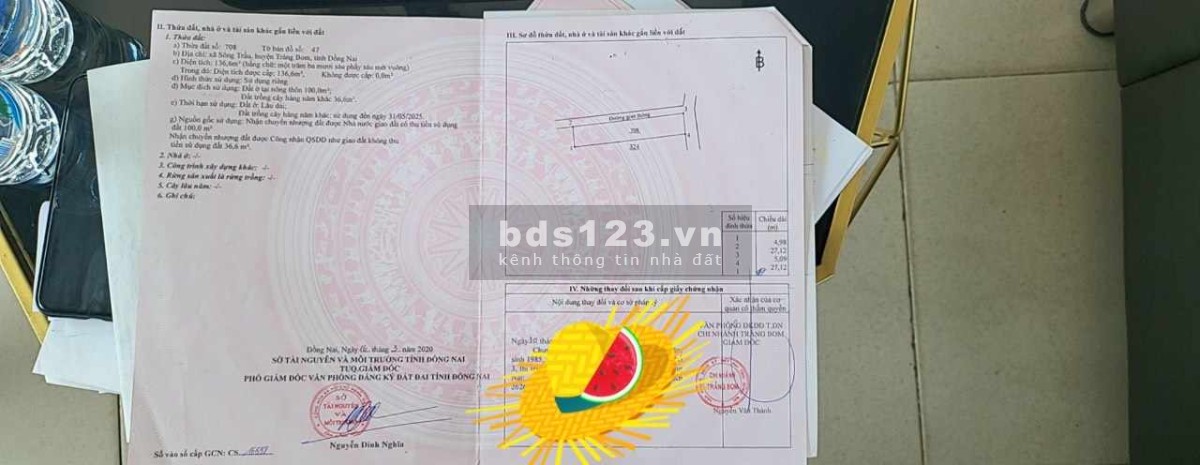 Cần bán gấp dãy trọ 2MT 1kiot, 4 phòng trọ Sông Trầu Trảng Bom Đồng Nai giá 2ty4