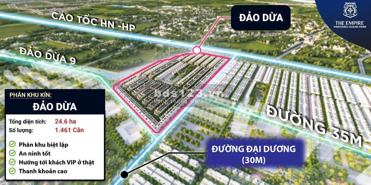 Bán LK phân khu Đảo Dừa 120m2 Tại Vincity Hưng Yên Giá 14,xty. LH 0983549191