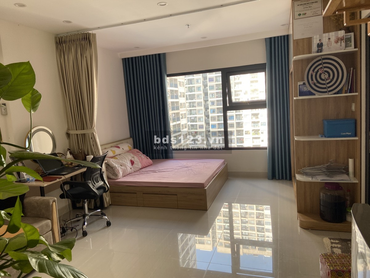 Bán Studio giá rẻ 1.630 tỷ full đồ 28m tòa SA2 Vinhomes Smart City