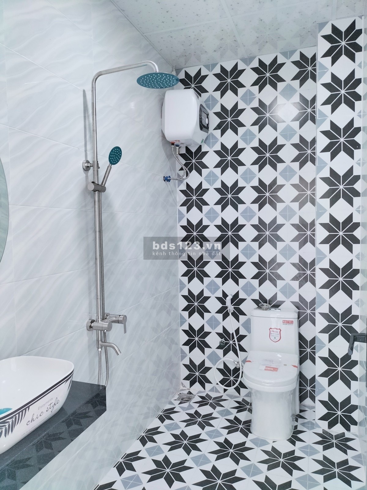 Biệt thự mini 72m2 - 3 tầng - 3 mê đẹp ngất ngây, vài bước chân ra chợ Hoà Khánh, chỉ 3.1tỷ