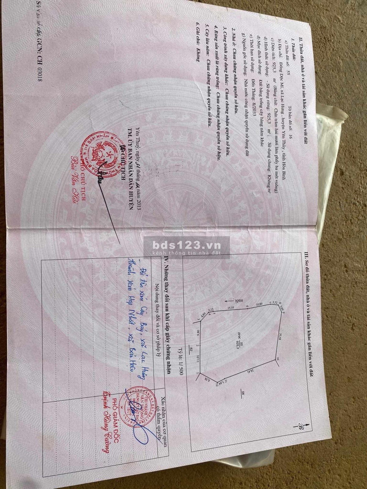 Chính chủ gửi bán đất nhà vườn, trang trại