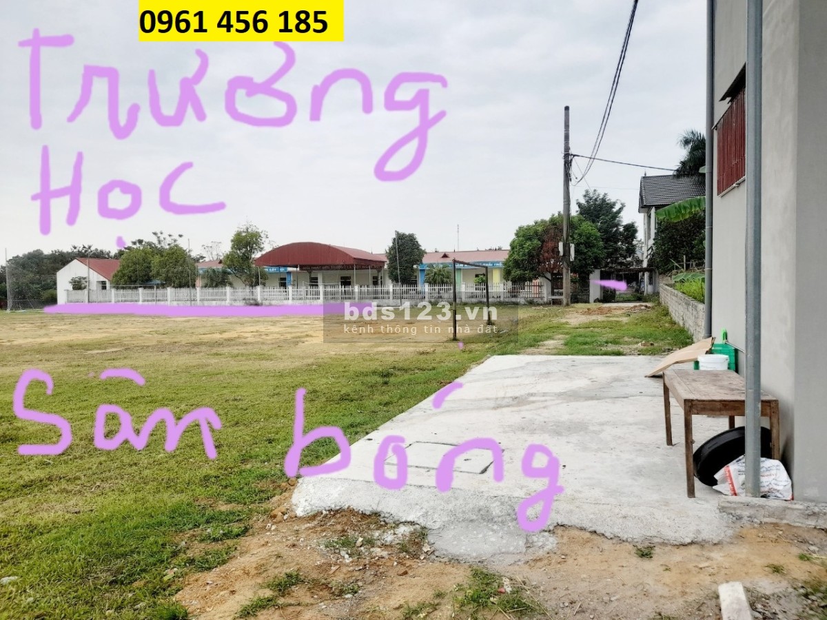 Bán đất trục Thôn Thường Thắng, Hiệp Hoà, Bắc Giang 142m2, Kinh doanh, mặt tiền 6.3m