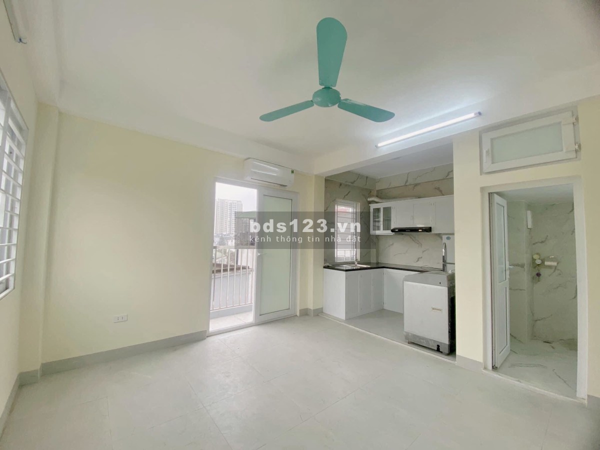 Cho thuê căn hộ mini 40m2, đầy đủ nội thất, 1PN 1PB, ban công