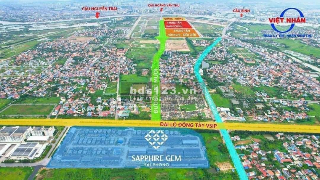 Bán nhà biệt thự liền kề tại xã An Lư, huyện Thủy Nguyên, Hải Phòng