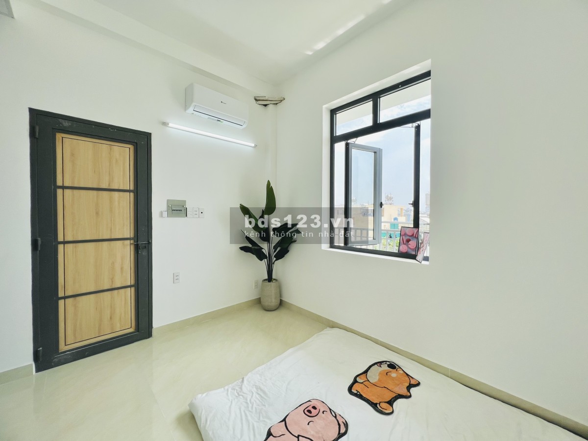 Phòng trọ mới xây chính chủ cho thuê gần ngã 4 Bốn Xã, phòng duplex máy lạnh