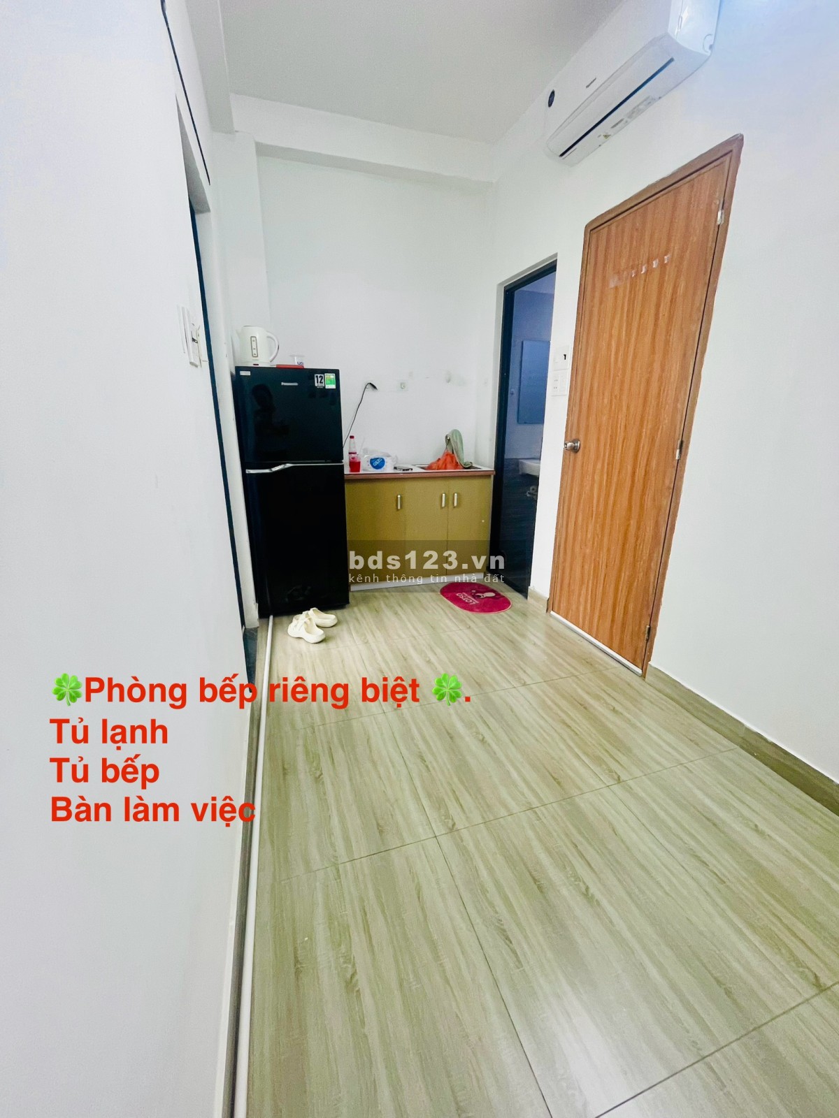 Phòng rộng 2pn 1 phòng bếp tách đường Đặng Thùy Trâm, Phạm Văn Đồng