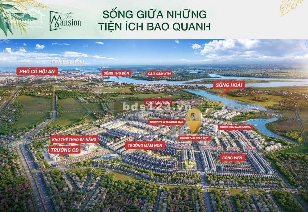Ăn chắc mặt bền thì nên chọn đất nền tại The Mansion Hội An với mức giá chỉ với 14tr/m2