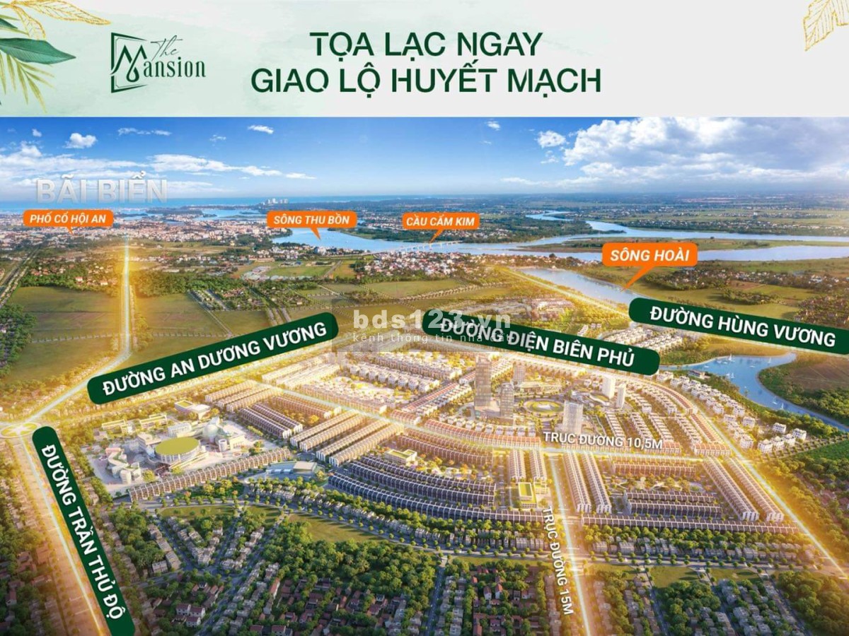 Ăn chắc mặt bền thì nên chọn đất nền tại The Mansion Hội An với mức giá chỉ với 14tr/m2
