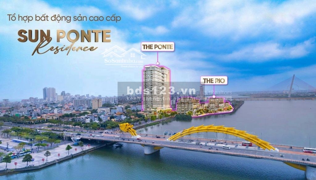 Đầu tư 500 triệu (20%) sở hữu ngay căn hộ trung tâm Đà Nẵng cạnh cầu Rồng