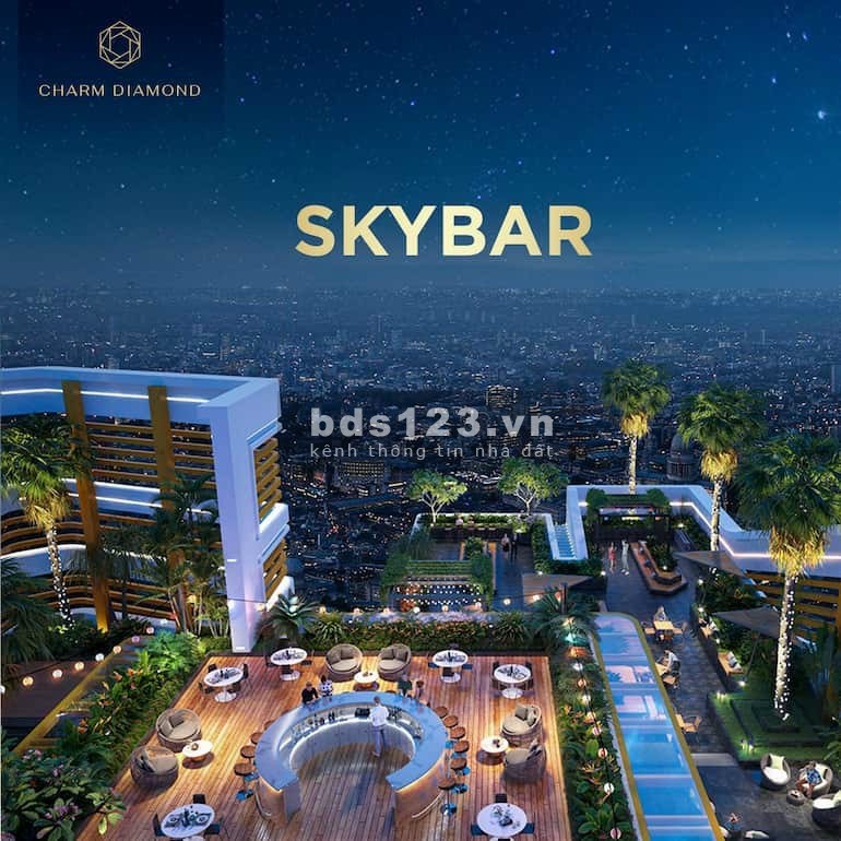 Chính thức booking toà tháp đẹp nhất Dĩ An - Charm Dimond liền kề Vincom Dĩ An