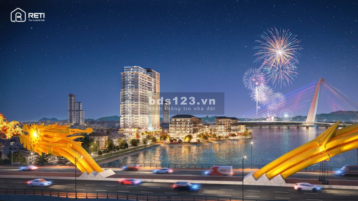 Ra mắt căn hộ ngay cầu Rồng, sông Hàn, chiết khấu 1% đặt chỗ PKD chủ đầu tư, giá rẻ, ưu đãi hấp dẫn