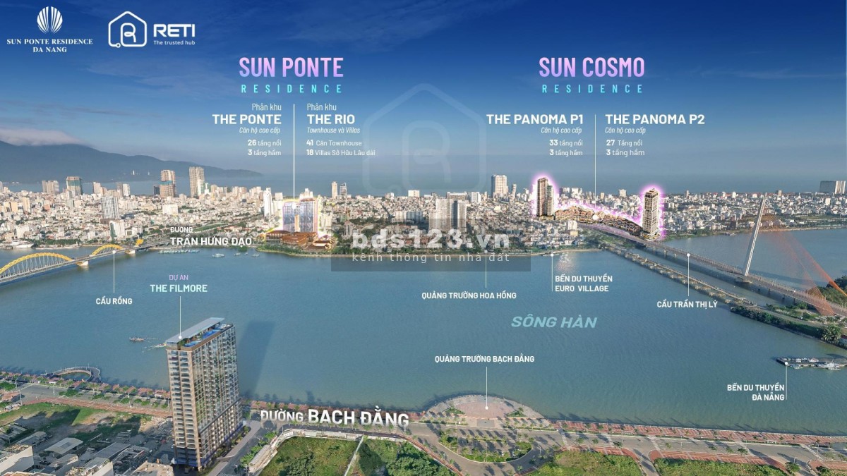 ️Chính thức nhận booking dự an Sun Ponte Residence - VIP nhật Đà Nẵng ️50 triệu/ booking