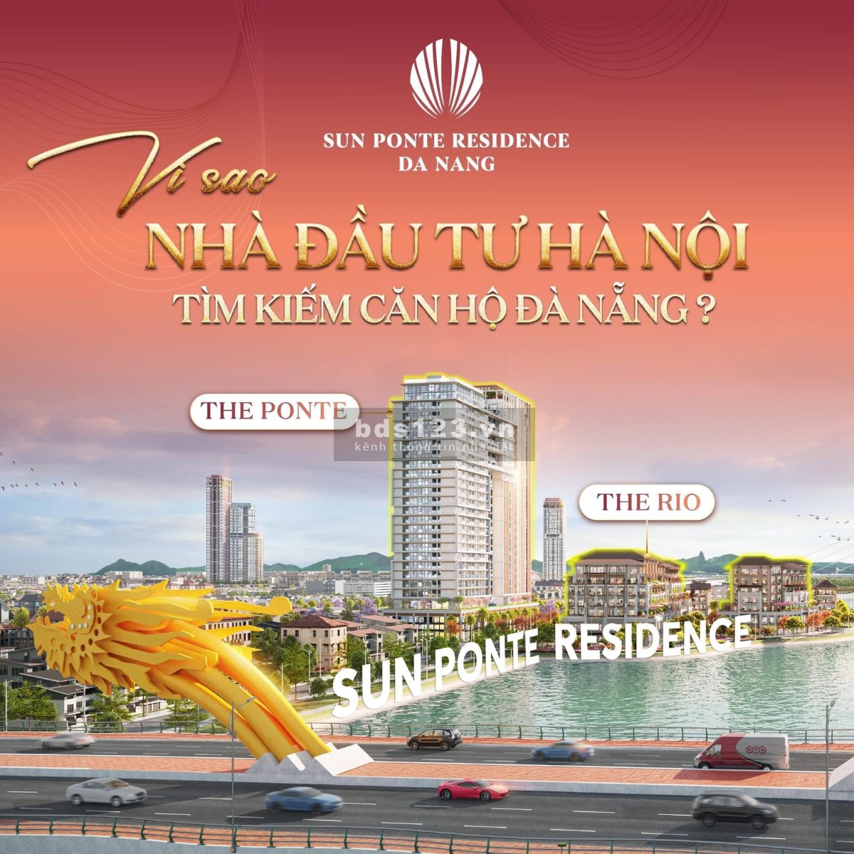 ️Chính thức nhận booking dự an Sun Ponte Residence - VIP nhật Đà Nẵng ️50 triệu/ booking