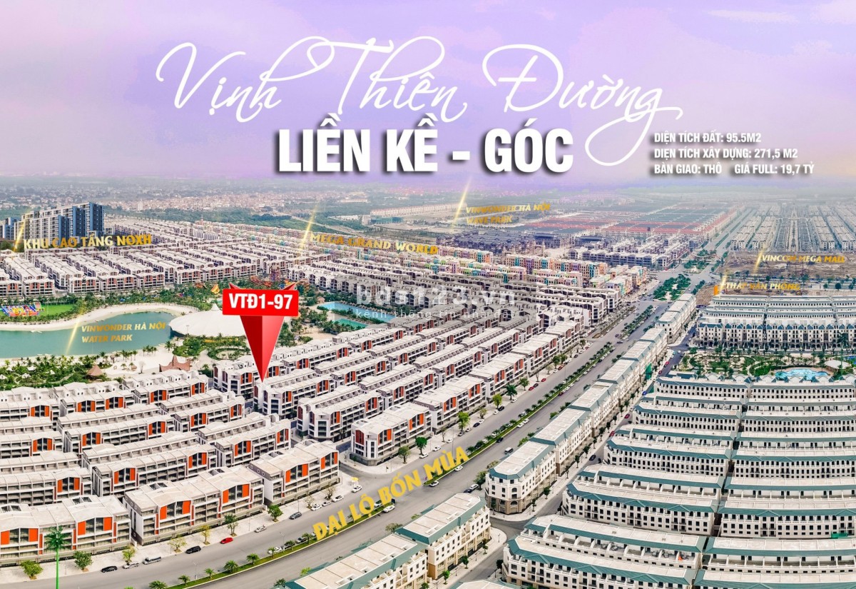 Bán căn LK Góc 96m view hồ trung tâm và vịnh biển 4 mùa cực đẹp OCP3 giá 17 tỷ