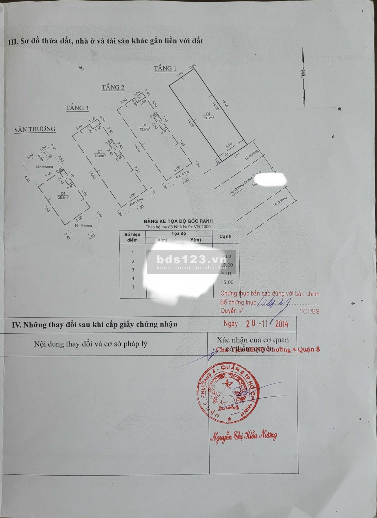 Bán nhà mặt tiền phường 4 quận 8