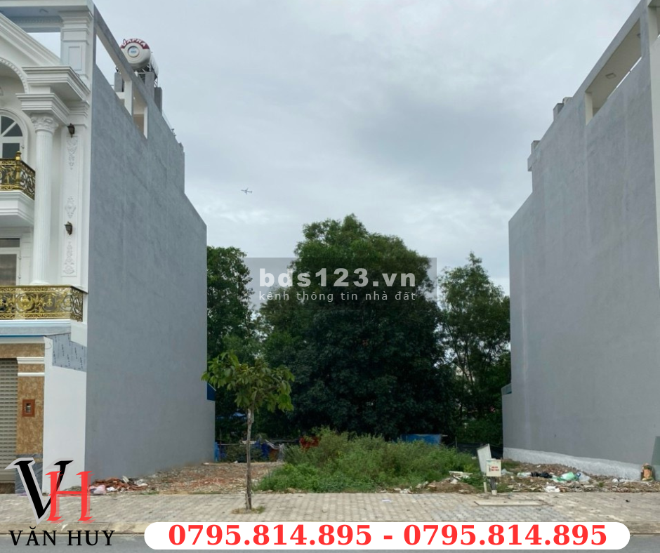 Bán lô đất 70.9m2 gần bệnh viện quận Bình Tân, sổ riêng. Đường nhựa 25m