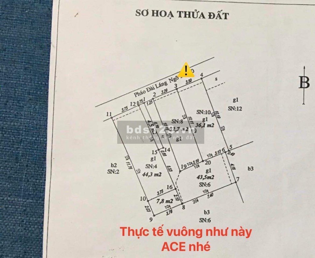 Bán nhà ngõ 102 Pháo Đài Láng, Đống Đa 35M2 4T MT4M giá 6.5 tỷ