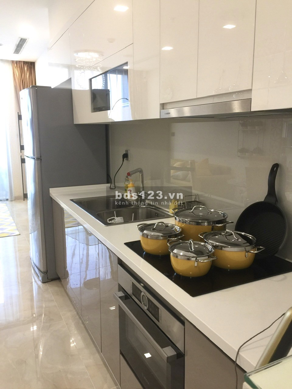 Căn hộ cho thuê 1PN Vinhomes Bason Quận 1 giá 19,5 tr/th tốt